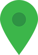 green map pin icon