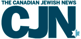 peut logo &quot;canadian jewish news&quot; (nouvelles juives canadiennes)