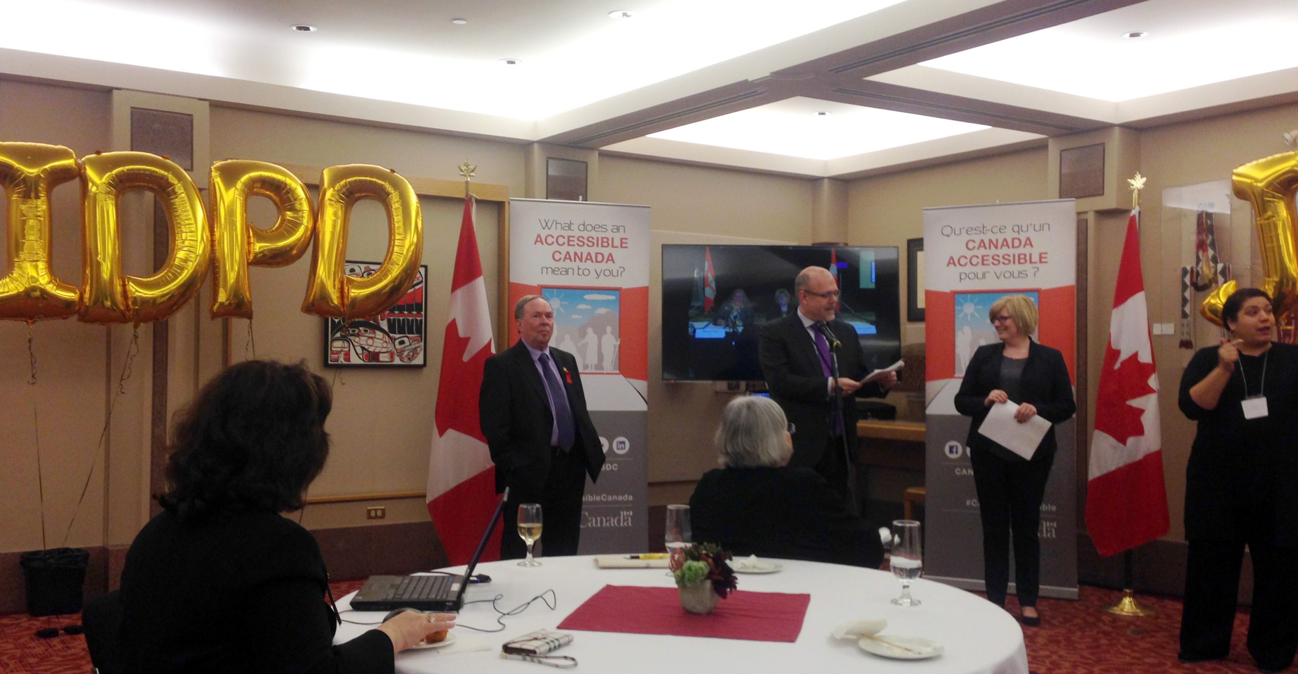 IDPD Reception at Parliament Hill