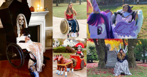 Creative wheelchair halloween costumes