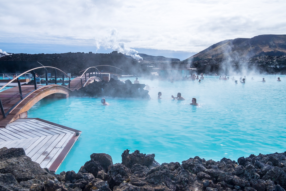 blue lagoon in iceland