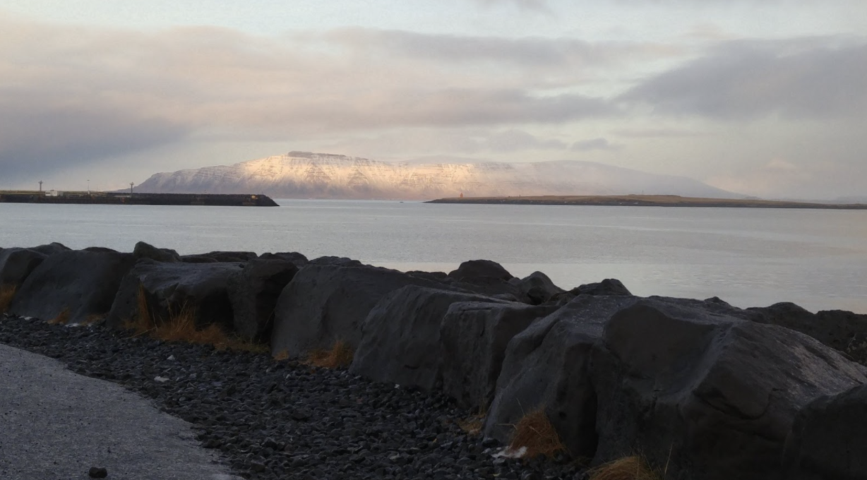 landscape view of iceland