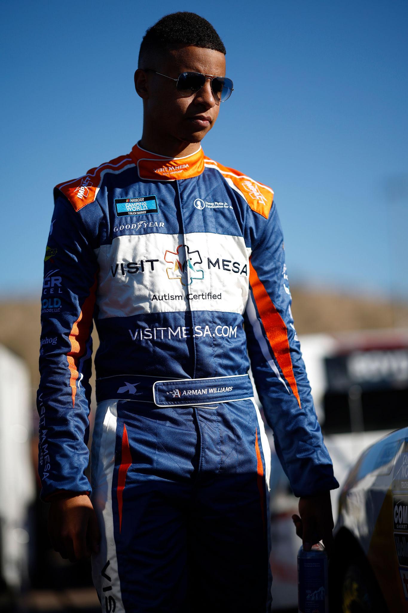 Armani at the NASCAR Camping World Truck Series 